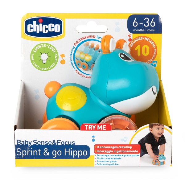 CHICCO GIOCO BABY SENSE&FOCUS HIPPO SPRINT&GO - farmascienza.it