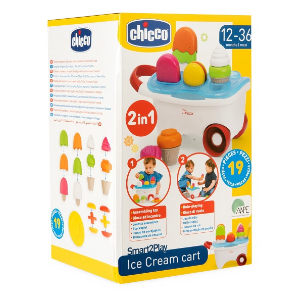 CHICCO GIOCO SMART2PLAY CARRETTO DEI GELATI - farmascienza.it