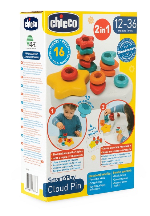 CHICCO GIOCO SMART2PLAY NUVOLA 2IN1 - farmascienza.it