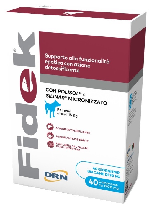 DRN FIDEK 40 COMPRESSE 1,5 G - farmascienza.it