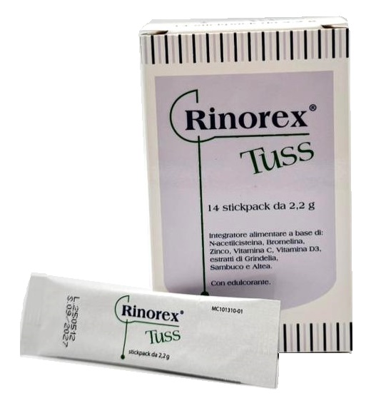RINOREX TUSS 14 STICKPACK DA 2,2 G - farmascienza.it