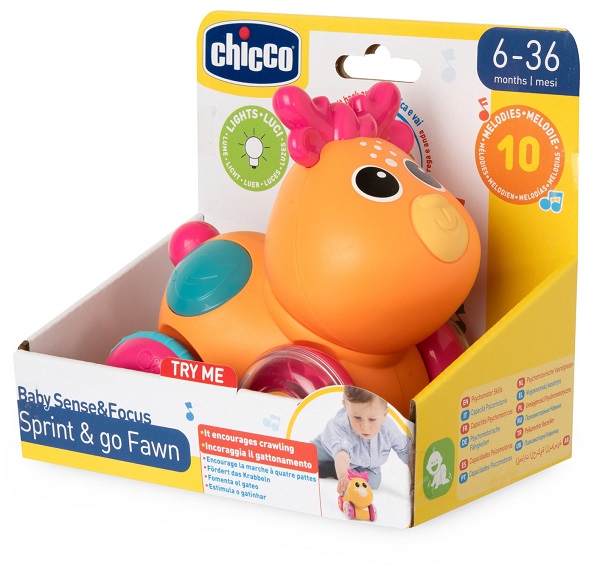 CHICCO GIOCO BABY SENSE&FOCUS CERBIATTO SPRINT&GO - farmascienza.it