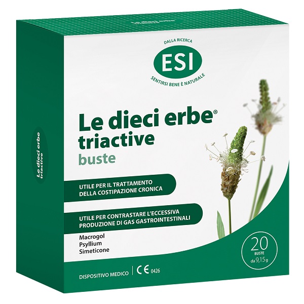 ESI LE DIECI ERBE TRIACTIVE 20 BUSTINE - farmascienza.it