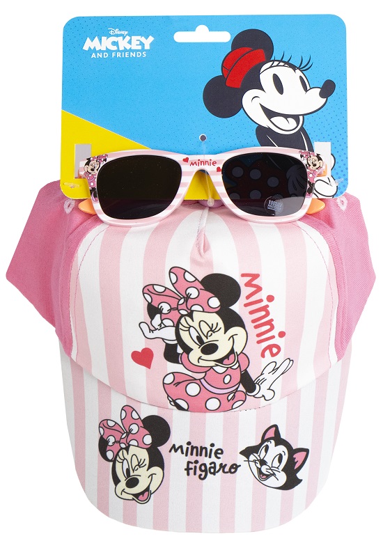 MICKEY AND FRIENDS SET CAPPELLO E OCCHIALI DA SOLE MINNIE FIGARO - farmascienza.it