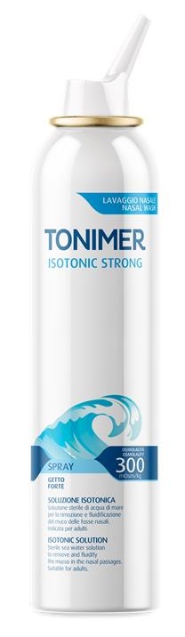 TONIMER ISOTONIC STRONG SPRAY 200 ML OSMOLALITA' 300 MOSM/KG - farmascienza.it