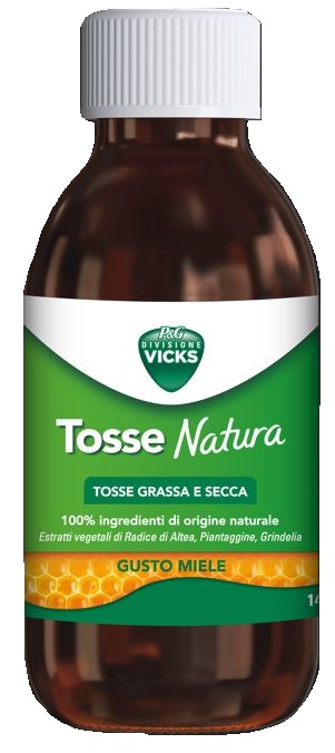 VICKS TOSSE NATURA TOSSE GRASSA E SECCA GUSTO MIELE 140 ML - farmascienza.it