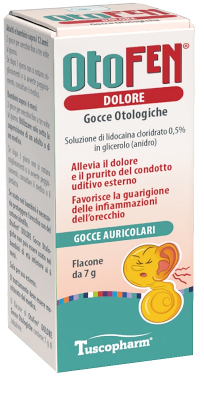 GOCCE OTOLOGICHE OTOFEN DOLORE 7 G - farmascienza.it