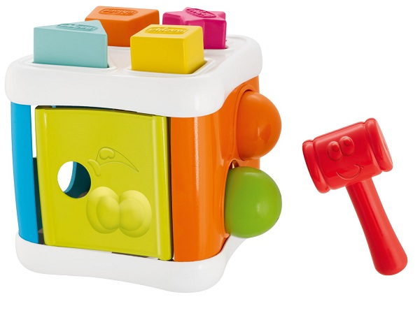 CHICCO GIOCO 2 IN 1 CUBO INCASTRA & MARTELLA 2022 - farmascienza.it