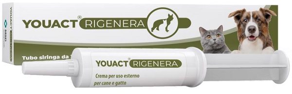 YOUACT RIGENERA CREMA CANE E GATTO TUBO SIRINGA DA 10 G - farmascienza.it