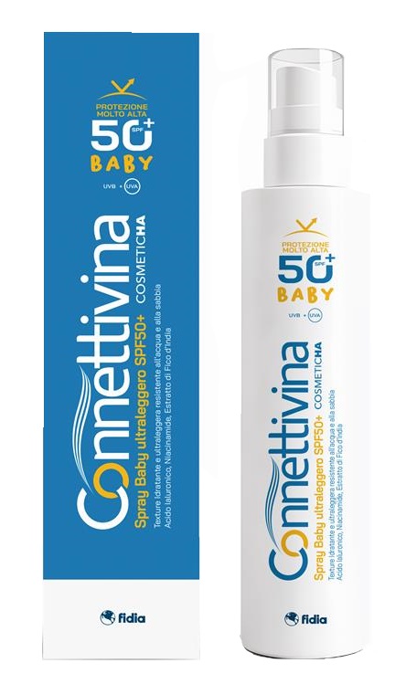 CONNETTIVINA SPRAY BABY ULTRALEGGERO SPF50+ 180 ML - farmascienza.it
