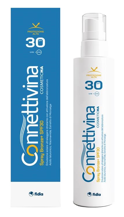 CONNETTIVINA SPRAY BRONZE+ SPF30 180 ML - farmascienza.it