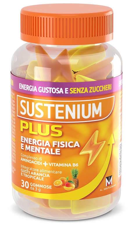 SUSTENIUM PLUS 30 CARAMELLE GOMMOSE 3 G - farmascienza.it
