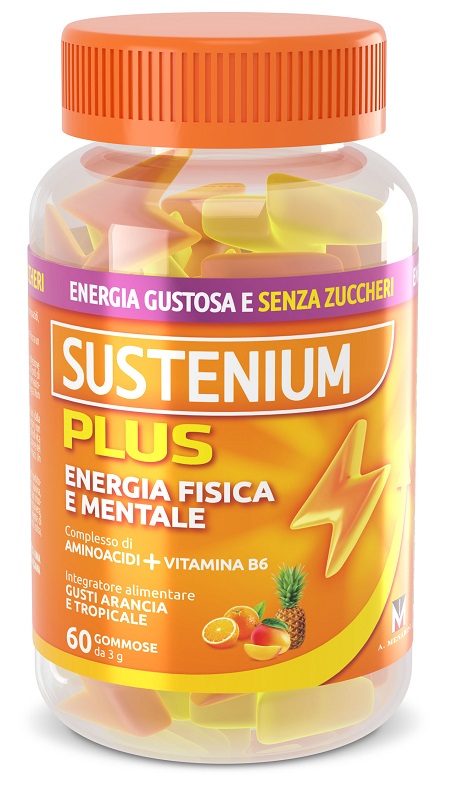 SUSTENIUM PLUS 60 CARAMELLE GOMMOSE 3 G - farmascienza.it