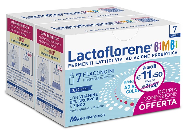 LACTOFLORENE BIMBI 7 FLACONCINI DA 10 ML TAGLIO PREZZO - farmascienza.it