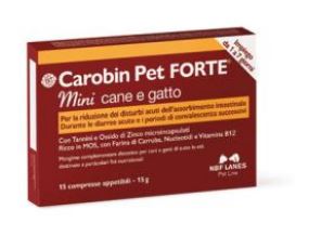 CAROBIN PET FORTE MINI 15 COMPRESSE - farmascienza.it