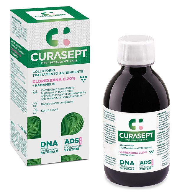 CURASEPT COLLUTORIO ADS DNA TRATTAMENTO ASTRINGENTE 200 ML - farmascienza.it