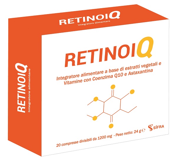 RETINOIQ 20 COMPRESSE DIVISIBILI DA 1200 MG - farmascienza.it