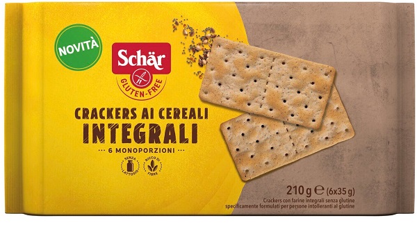 SCHAR CRACKERS CEREALI INTEGRALI 6 PEZZI DA 35 G - farmascienza.it