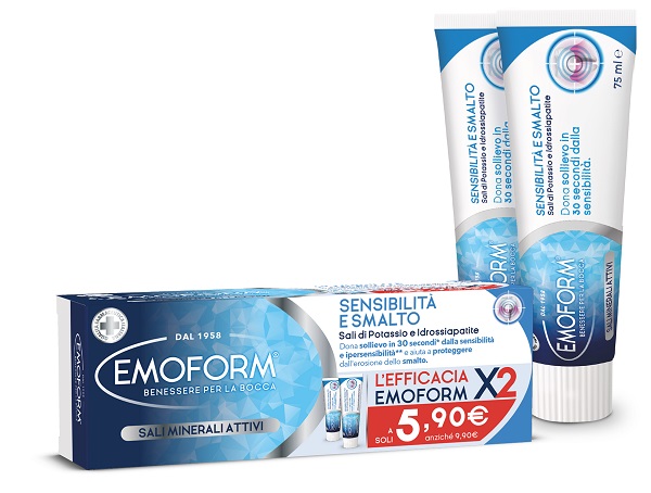 EMOFORM SENSIBILITA' E SMALTO 75 ML BIPACK - farmascienza.it