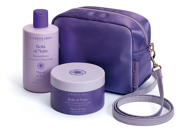 BELLA DI NOTTE BEAUTY BAG GRANDI MERAVIGLIE EDIZIONE LIMITATA 1 BAGNOSCHIUMA 300 ML + 1 CREMA PROFUMATA CORPO 250 ML - farmascienza.it