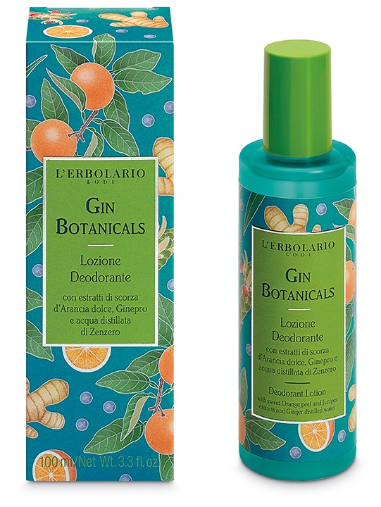 GIN BOTANICALS LOZIONE DEODORANTE 100 ML - farmascienza.it