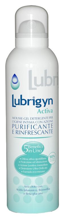 LUBRIGYN ACTIVA MOUSSE-GEL DETERGENTE 150 ML - farmascienza.it