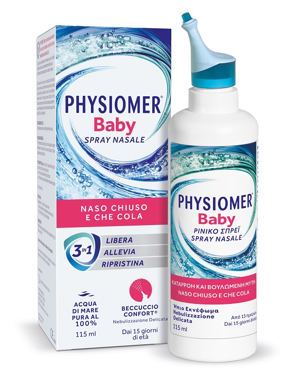 SPRAY NASALE PHYSIOMER BABY 115 ML - farmascienza.it