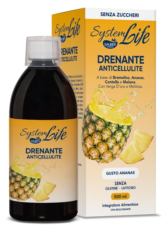 SAUBER DRENANTE ANTICELLULITE 500 ML - farmascienza.it