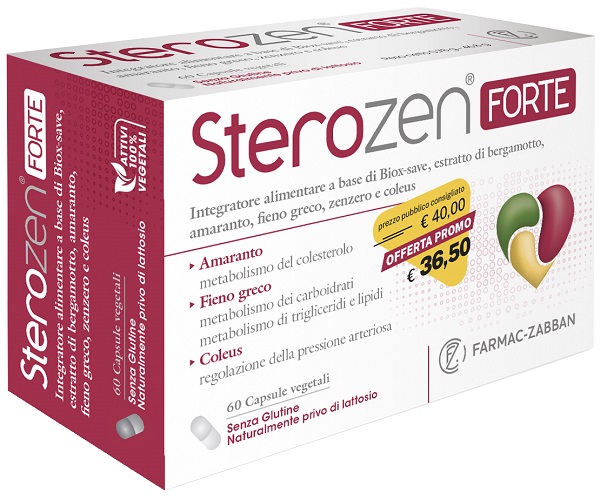 STEROZEN FORTE 60 CAPSULE - farmascienza.it