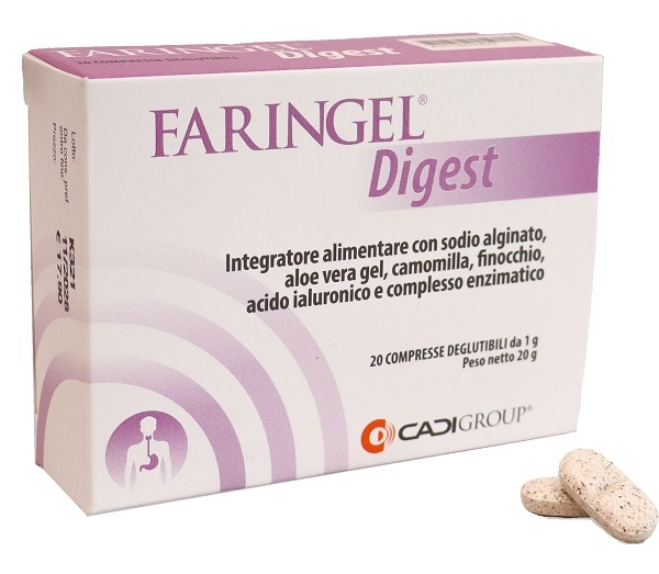 FARINGEL DIGEST 20 COMPRESSE DEGLUTIBILI - farmascienza.it