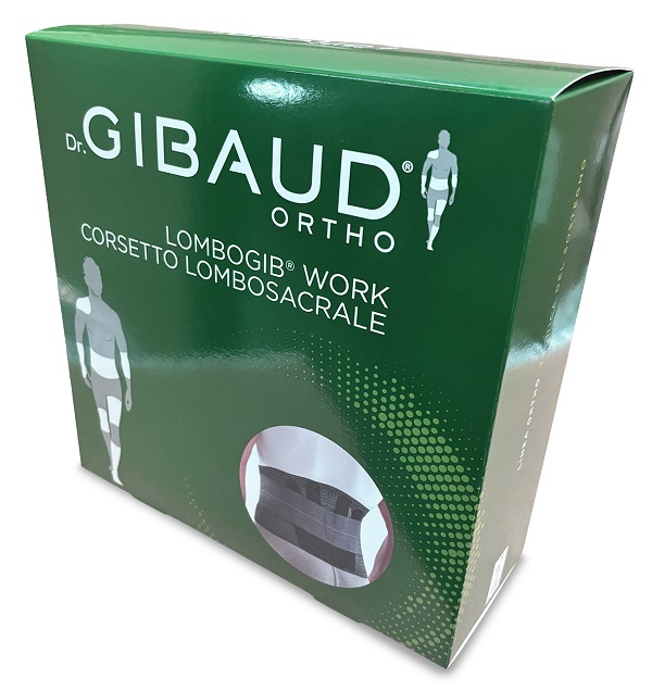 GIBAUD ORTHO CORSETTO LOMBOSACRALE LOMBOGIB WORK H26 TAGLIA 02 - farmascienza.it