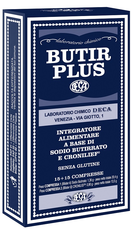 BUTIR PLUS 15 + 15 COMPRESSE SENZA GLUTINE - farmascienza.it