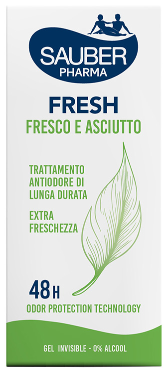 SAUBER DEO 48H FRESH FRESCO E ASCIUTTO GEL 30 ML - farmascienza.it