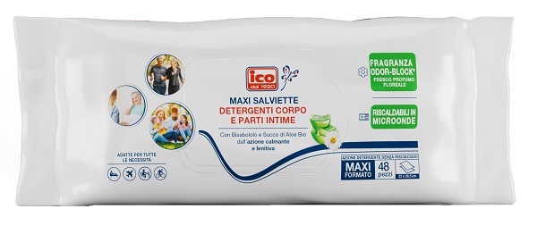 ICOPIUMA SALVIETTE IGIENE CORPO MAXI 48 PEZZI - farmascienza.it