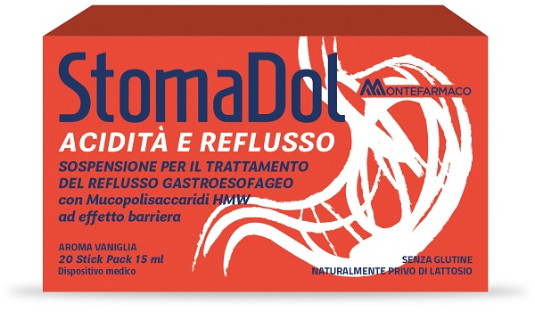 STOMADOL ACIDITA' REFLUSSO 20 STICK PACK DA 15 ML - farmascienza.it