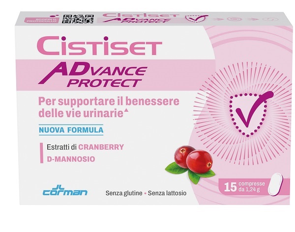 CISTISET ADVANCE PROTECT 15 COMPRESSE 1,24 G SENZA GLUTINE SENZA LATTOSIO - farmascienza.it