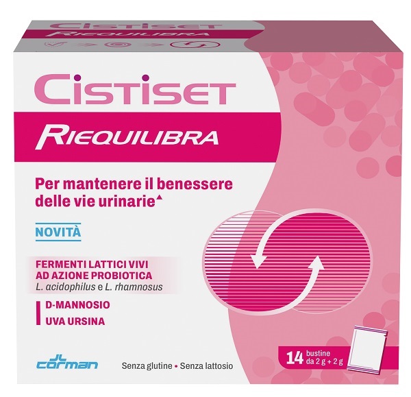 CISTISET RIEQUILIBRA 14 BUSTINE SENZA GLUTINE SENZA LATTOSIO - farmascienza.it