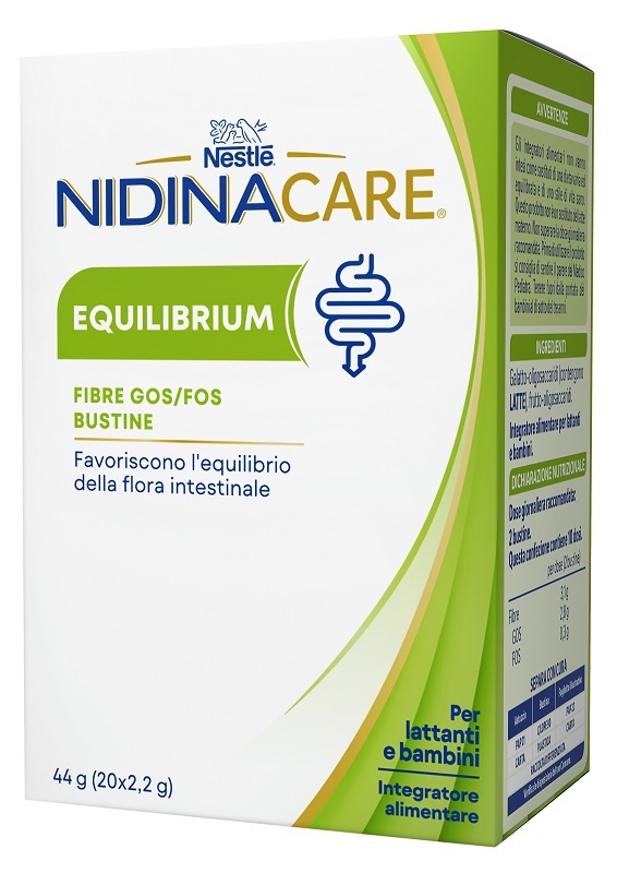 NIDINACARE EQUILIBRIUM 20 BUSTINE DA 2,2 G SENZA GLUTINE - farmascienza.it