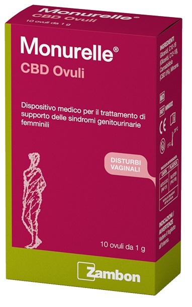 MONURELLE CBD 10 OVULI 1 G - farmascienza.it