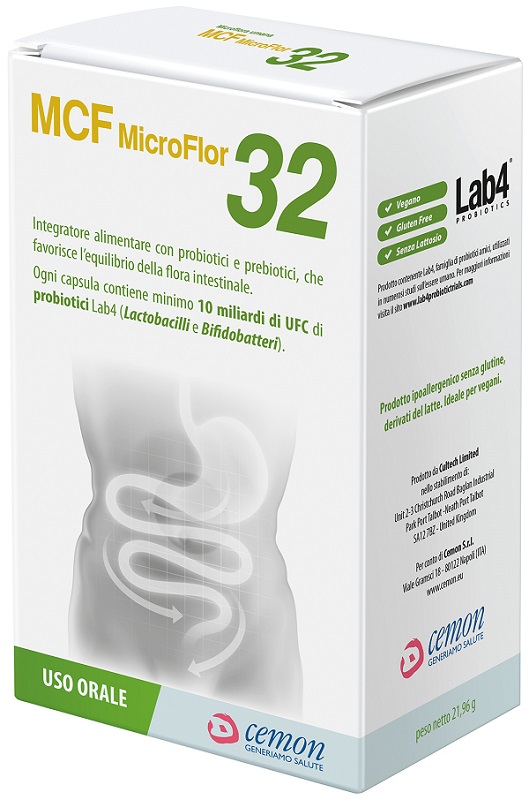 MCF MICROFLOR 32 60 CAPSULE VEGETALI - farmascienza.it