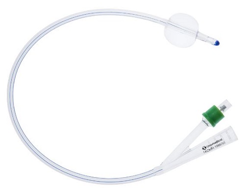 CATETERE FOLEY IN SILICONE 2 VIE DIAMETRO CH 14 PUNTA NELATON CON PALLONCINO 10 ML 1 PEZZO - farmascienza.it