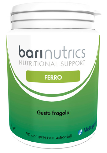 BARINUTRICS FERRO FRAGOLA ITA 90 COMPRESSE - farmascienza.it
