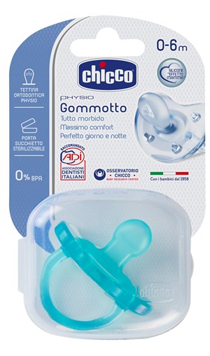 CHICCO GOMMOTTO IN SILICONE BOY 0-6 MESI 1 PEZZO - farmascienza.it