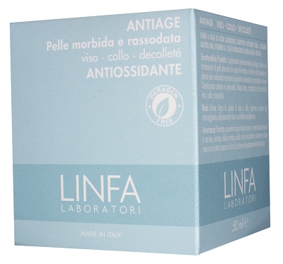 LINFA ANTIAGE PELLE MORBIDA E RASSODATA VISO COLLO DECOLLETE ANTIOSSIDANTE 50 ML - farmascienza.it