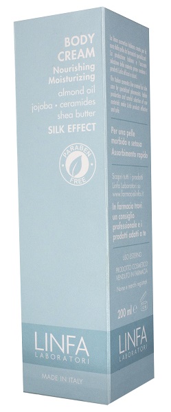 LINFA CREMA CORPO NUTRIENTE IDRATANTE EFFETTO SETA 200 ML - farmascienza.it