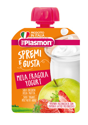 SPREMI E GUSTA FRAGOLA MELA YOGURT 85 G - farmascienza.it