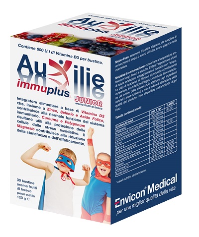 AUXILIE IMMUPLUS JUNIOR SOLUBILE 30 BUSTINE - farmascienza.it