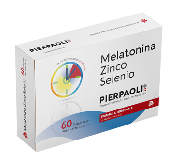 MELATONINA ZINCO SELENIO PIERPAOLI 60 COMPRESSE - farmascienza.it