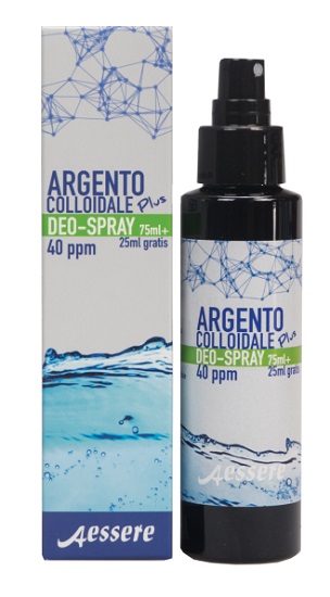 ARGENTO COLLOIDALE PLUS DEODORANTE SPRAY 75 ML + 25 ML - farmascienza.it