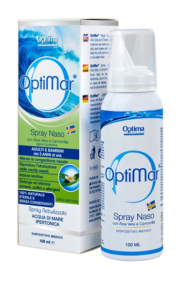 OPTIMAR SPRAY NASO ALOE CAMOMILLA 100 ML - farmascienza.it
